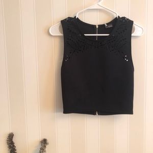 Black Urban Outfitters Crop Top